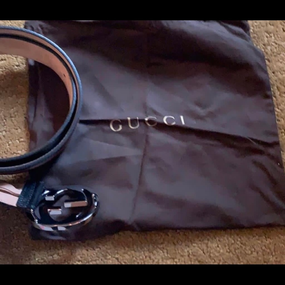 Gucci belt.